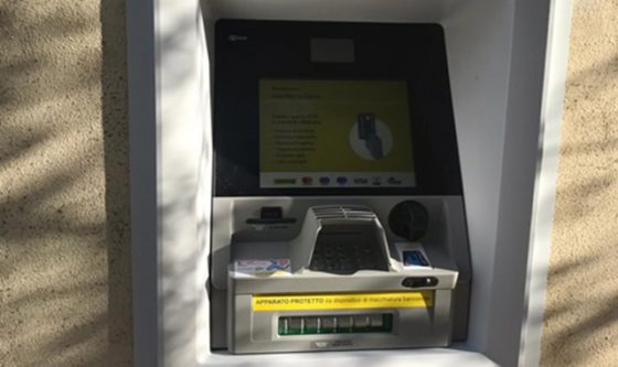 A Banari Installato Nuovo Atm Per Lufficio Postale Tg Poste Le