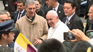 Il Papa ha lasciato il Giappone, nel pomeriggio il rientro a Roma
