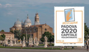 Un francobollo per Padova, la capitale europea del volontariato