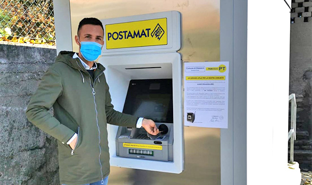 Installato Un Nuovo ATM Postamat A Dizzasco TG Poste Le Notizie Di Poste Italiane Dei