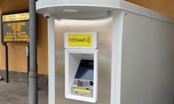 Nuovo Atm Postamat A Ternate Tg Poste Le Notizie Di Poste Italiane Dei Settori Della