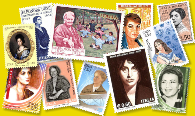 Da Montessori a Magnani: le donne d’Italia celebrate dai francobolli