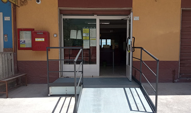 Abbattute le barriere architettoniche nell’Ufficio Postale di Campovalano