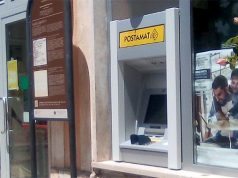 Nuovo ATM Postamat a Cervara