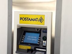 Nuovo ATM Postamat a Celleno