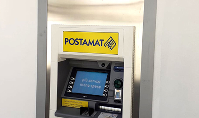 Nuovo ATM Postamat a Celleno