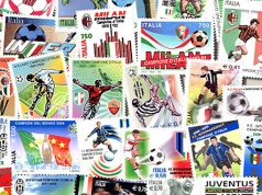 "Il mondo del calcio nei francobolli" in mostra a Napoli