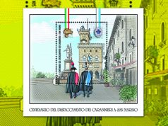 Carabinieri: un francobollo celebra i cent’anni del distaccamento a San Marino