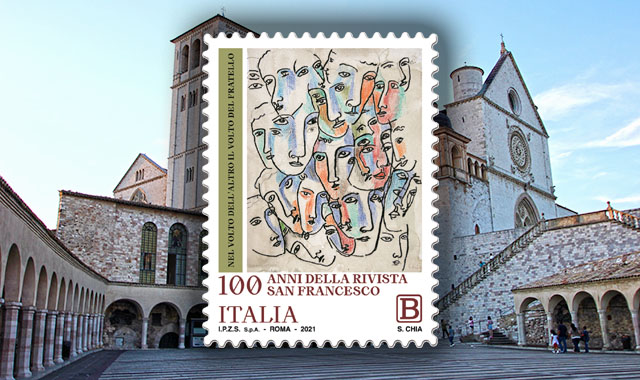 La Rivista San Francesco compie 100 anni con un francobollo