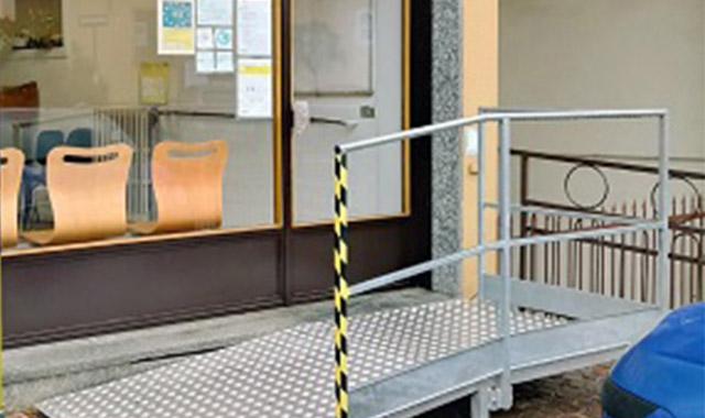 Abbattute le barriere architettoniche nell’Ufficio Postale di Borzano