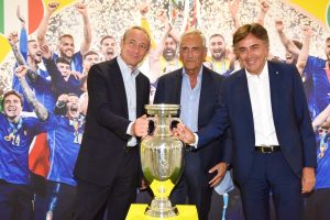 Gravina (FIGC): “Grazie al grande slancio di Poste Italiane, insieme siamo straordinari”