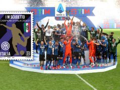 Calcio: un francobollo per celebrare lo scudetto vinto dall’Inter