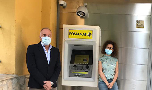 Installato a Valfornace il nuovo ATM Postamat