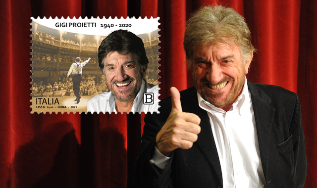 Un francobollo tributo per il Mattatore: l’eterna comicità e l’arte di Gigi Proietti