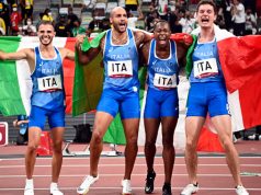 Olimpiadi, Italia d’oro nella 4X100: l’impresa di Patta, Jacobs, Desalu e Tortu