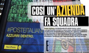 Panorama: Poste Italiane come la Nazionale di calcio, nel gioco di squadra tutti sono importanti