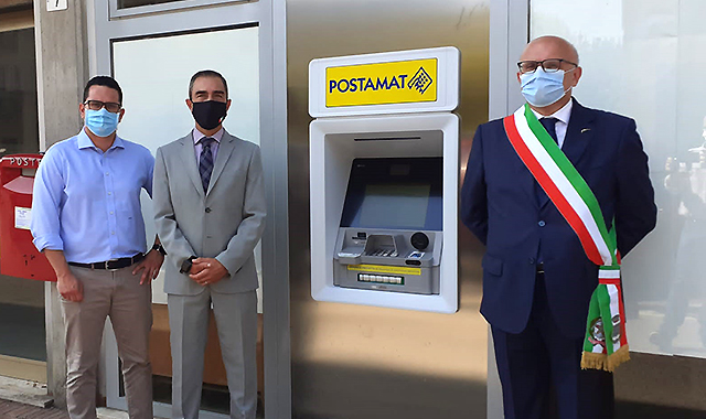 Nuovo ATM Postamat a San Pietro di Morubio
