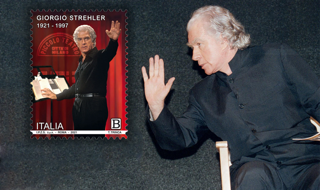 Un francobollo celebra i 100 anni dalla nascita di Giorgio Strehler
