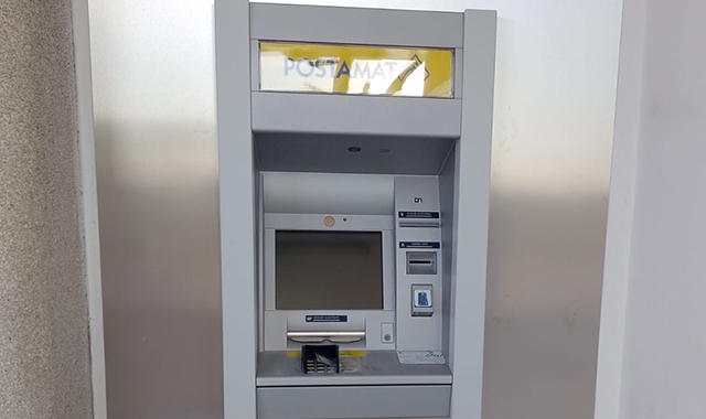 Un nuovo ATM Postamat a Torino di Sangro
