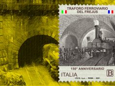 Poste, un francobollo dedicato al Traforo Ferroviario del Frejus