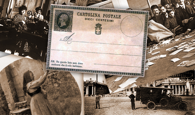 Quel primo ottobre del 1869, quando “partì” la prima cartolina