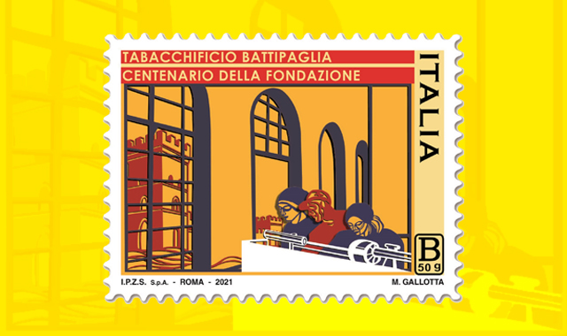 Un francobollo per celebrare i 100 anni del Tabacchificio di Battipaglia