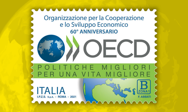 OCSE: Sessanta anni di cooperazione e sviluppo in un francobollo