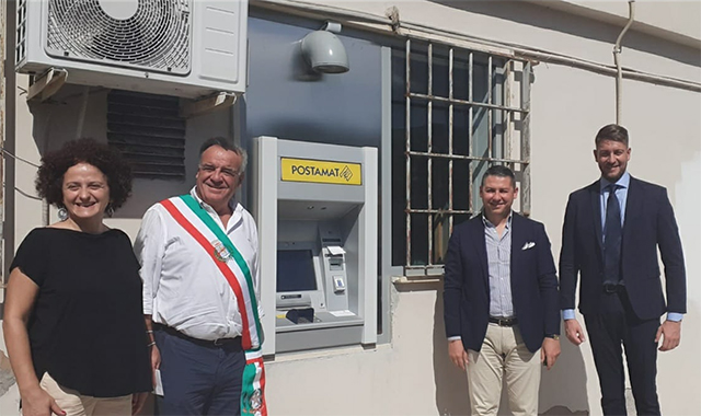 Inaugurato a San Gregorio da Sassola l’ATM Postamat