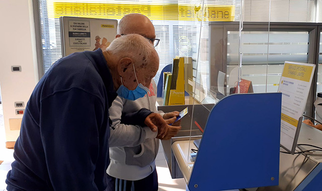 Nel Trevigiano il cliente centenario “affezionato” all’Ufficio Postale