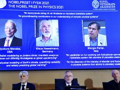 L’italiano Giorgio Parisi ha vinto il Premio Nobel per la fisica