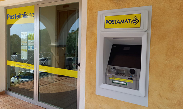Un nuovo Atm Postamat per l’ufficio postale di Cala Gonone