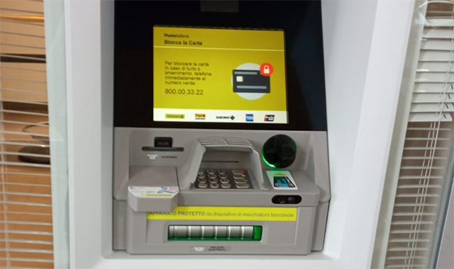 Un nuovo ATM Postamat a Chiavari