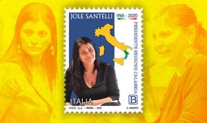 Il commosso ricordo per Jole Santelli, la presidente di Poste Farina: “Ecco il francobollo che la consegna alla storia”