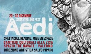 Palermo, Natale con Aedi – Storytelling Fest