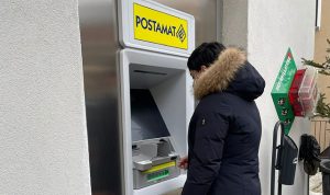 Un nuovo ATM Postamat a Monno, in provincia di Brescia