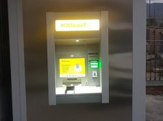 Un nuovo ATM Postamat a Calvera