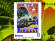 150 anni di Pirelli: un francobollo ne omaggia la storia