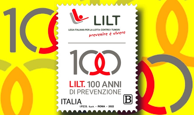 100 anni di lotta contro i tumori, la presidente Farina: “Il francobollo ricorda quando conta la prevenzione”