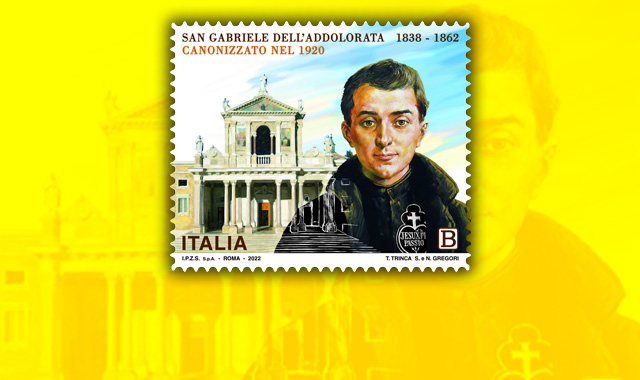 Un francobollo per ricordare San Gabriele dell’Addolorata