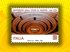 Un francobollo per gli 800 anni dell’Università di Padova