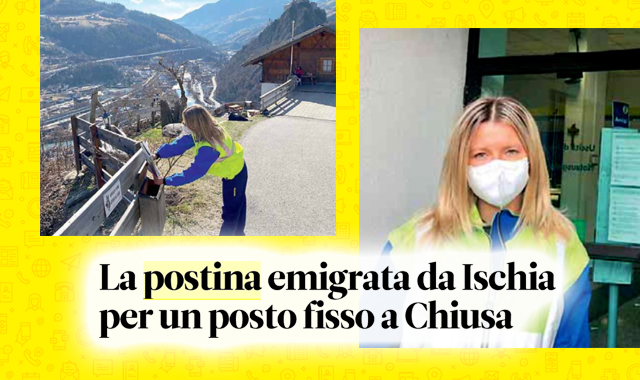 Da Ischia all’Alto Adige: il viaggio di Denise per Poste Italiane