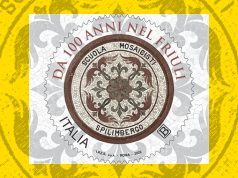 Un francobollo per il centenario della Scuola Mosaicisti del Friuli