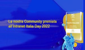 Intranet Italia Champions: Poste Italiane premiata nella categoria “community e social”