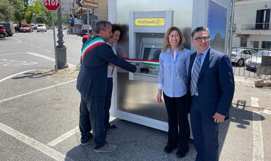 Inaugurato Un Atm Postamat A Santoreste Tg Poste Le Notizie Di Poste Italiane Dei Settori