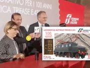 Poste e Ferrovie celebrano con un francobollo i 100 anni della locomotiva elettrica