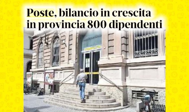 Poste Italiane: bilancio in crescita, in provincia di Pavia 800 dipendenti