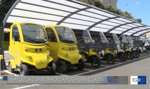 La flotta green di Poste: a Napoli 124 nuovi mezzi elettrici per consegne a zero emissioni