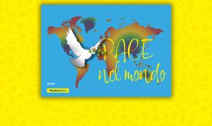 Una cartolina di Poste Italiane dedicata alla Giornata Internazionale della Pace
