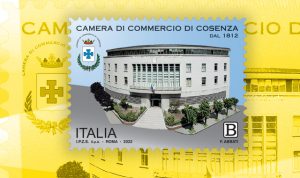 Un francobollo per i 210 anni della Camera di Commercio di Cosenza