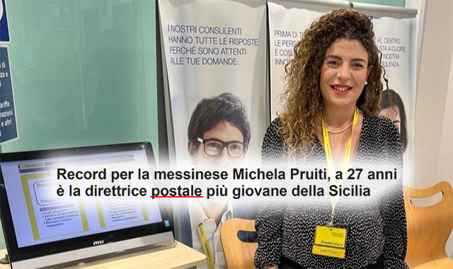 Sicilia: ha 27 anni la più giovane direttrice di un ufficio postale